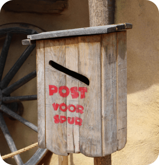 Post voor spur